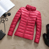 Down Parka Women Ultra-light Thin Down Jacket 2019