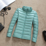 Down Parka Women Ultra-light Thin Down Jacket 2019