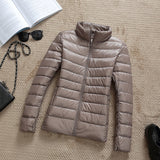 Down Parka Women Ultra-light Thin Down Jacket 2019
