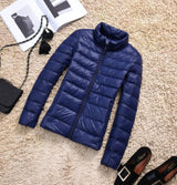 Down Parka Women Ultra-light Thin Down Jacket 2019